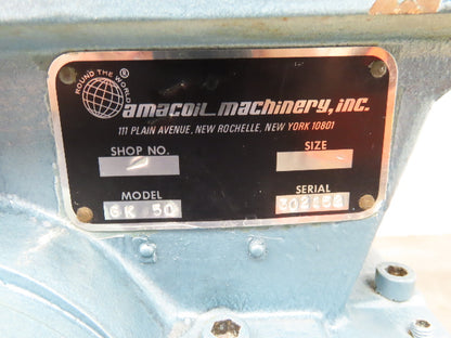 Amacoil GK50 Plastic Granulator Shredder Chipper 9 x 12" 4.6kw 230/460V