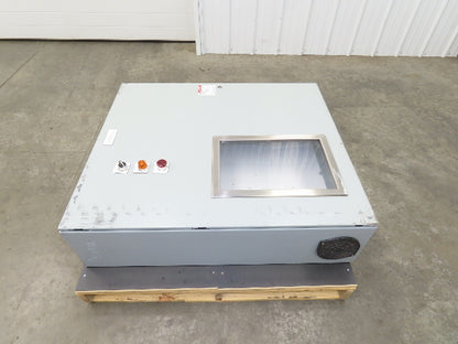 Hoffman CSD423610 Electrical Enclosure JIC Panel Box 42x36x10" Type 12 W/Window