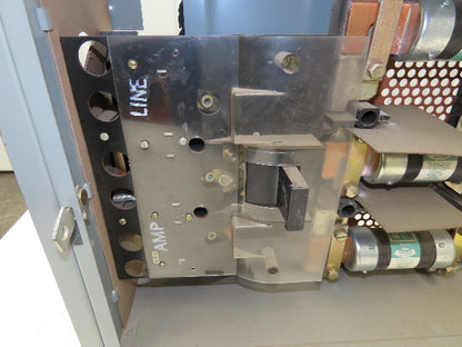 Westinghouse FDP326R Safety Disconnect Switch 600A 240VAC 100Hp 3Ph Fused