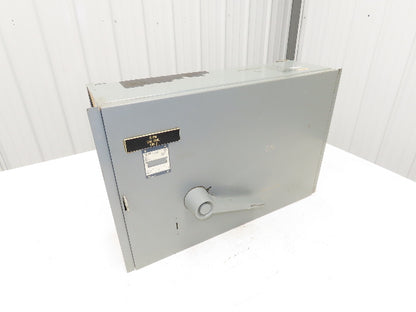 Westinghouse FDP326R Safety Disconnect Switch 600A 240VAC 100Hp 3Ph Fused