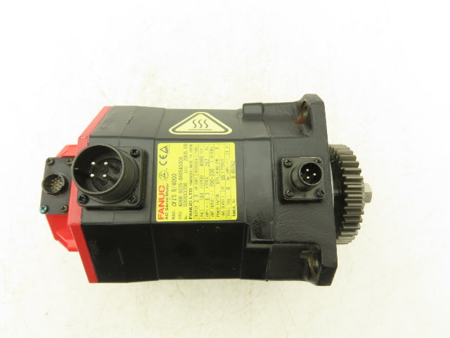 Fanuc A06B-0235-B605 AC Servo Motor 2.5kW 184v 3Ph 4000RPM Encoder A8602010T341