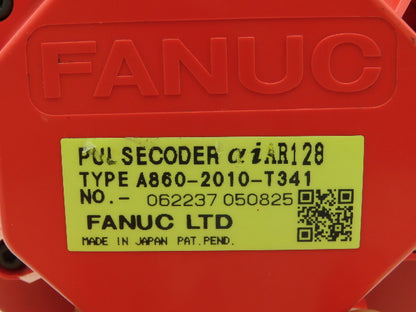 Fanuc A06B-0235-B605 AC Servo Motor 2.5kW 184v 3Ph 4000RPM Encoder A8602010T341