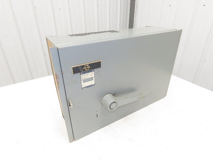 Westinghouse FDP325R Safety Disconnect Switch 400A 240VAC 100Hp 3Ph Fused