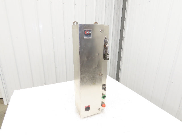 Cuttler Hammer Combination Motor Starter Fusible 5Hp 600V 3Ph 120V Coil SS