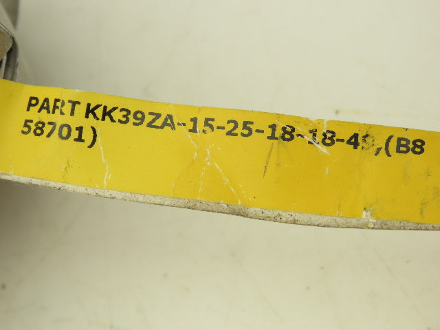 FWS Schaefer KK39ZA Thermocouple Pipe Well 18"x 21" Ceramic 90° Elbow 1/2"NPT