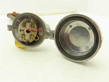 FWS Schaefer KK39ZA Thermocouple Pipe Well 18"x 21" Ceramic 90° Elbow 1/2"NPT