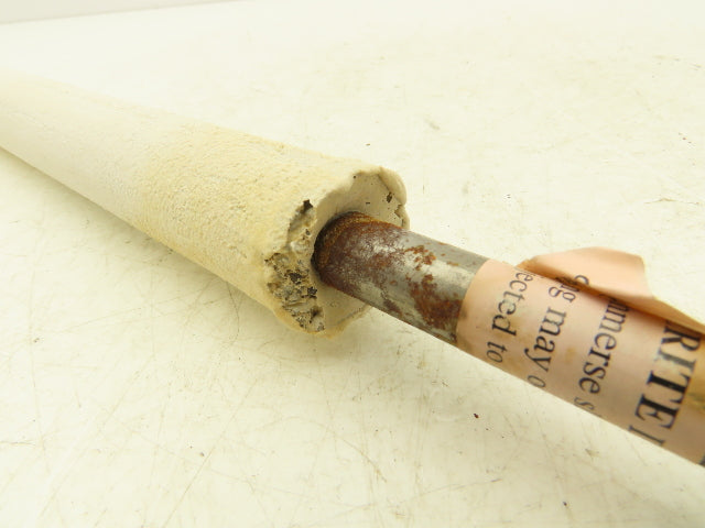 FWS Schaefer KK39ZA Thermocouple Pipe Well 18"x 21" Ceramic 90° Elbow 1/2"NPT