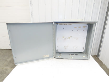 Hoffman A24R248HCR Electrical Enclosure JIC Panel Box 24x24x8" Type 3R