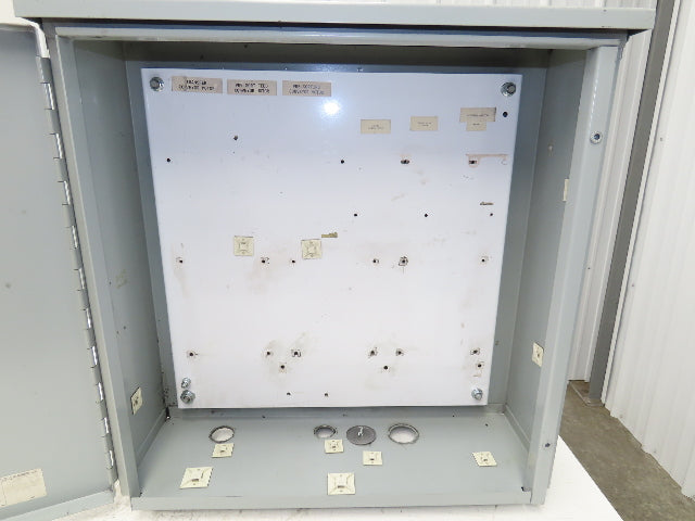 Hoffman A24R248HCR Electrical Enclosure JIC Panel Box 24x24x8" Type 3R