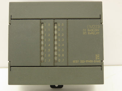 Siemens 6ES7223-1PH00-0XA0 Digital Output Module 24VDC E-Stand 01