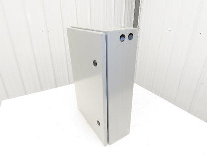 SCE SCE-24EL1606LP Electrical Enclosure JIC Panel Box 24x16x6" Type 12 Gray