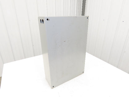 SCE SCE-24EL1606LP Electrical Enclosure JIC Panel Box 24x16x6" Type 12 Gray