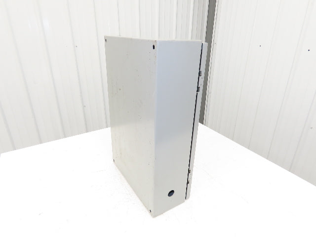 SCE SCE-24EL1606LP Electrical Enclosure JIC Panel Box 24x16x6" Type 12 Gray