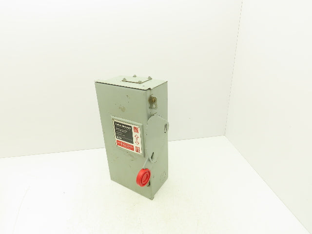 Cutler Hammer DH361URK-CSA Non Fusible Disconnect Safety Switch 30A 600V 3Ph