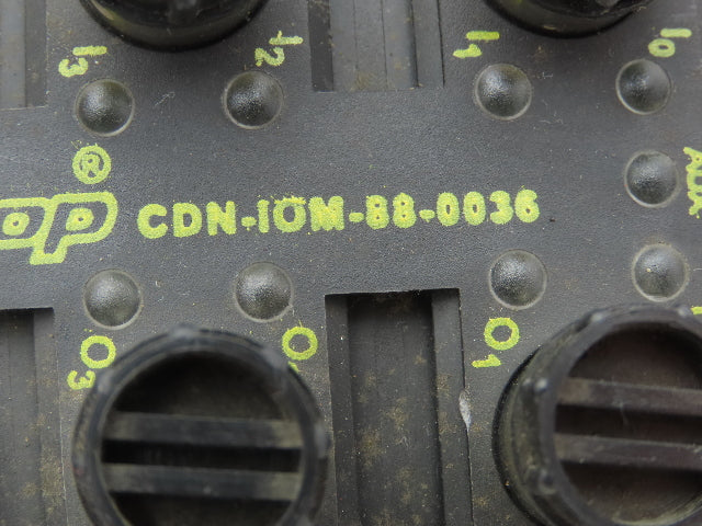 Turck CDN-IOM-88-0036 Bus Stop Device Net 8 In/8 Out Station 11-26VDC Input