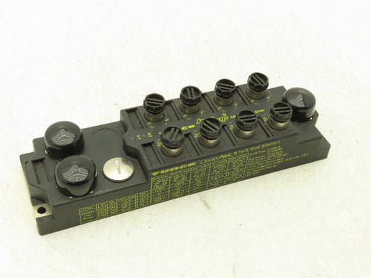 Turck CDN-IOM-88-0036 Bus Stop Device Net 8 In/8 Out Station 11-26VDC Input
