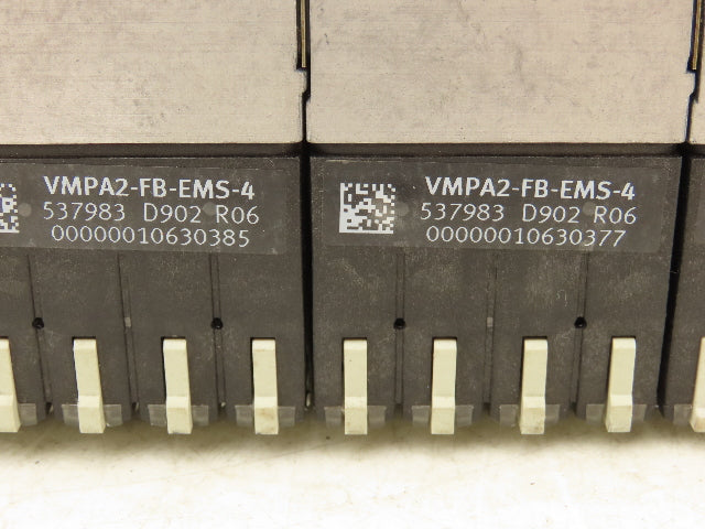 Festo 50E-F13GEQS-D+N32P-SGL-R-M4BU-6JLL+4T Pneumatic Air 6-Valve Manifold