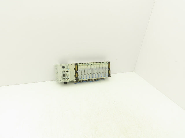 Festo 50E-F13GEQS-D+N32P-SGL-R-M5BU-4JEEGJMJ+5T Pneumatic Air 10-Valve Manifold