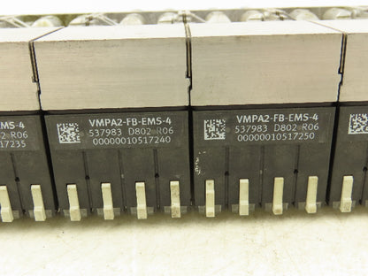 Festo 50E-F13GEQS-D+N32P-SGL-R-M4BTBU-JJEEGJMLJM+5T Pneumatic 9-Valve Manifold