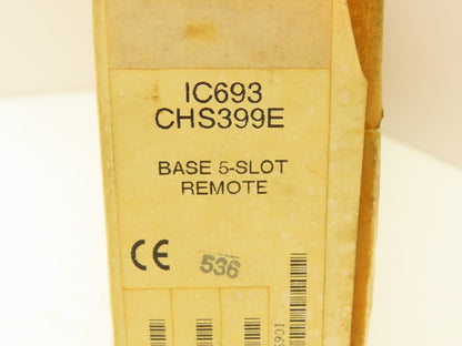 Fanuc Emerson IC693CHS399E Base 5-Slot Remote 25 Pin Female D I/O Bus Expansion