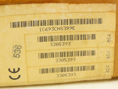 Fanuc Emerson IC693CHS399E Base 5-Slot Remote 25 Pin Female D I/O Bus Expansion