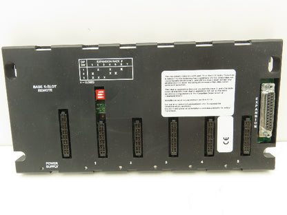 Fanuc Emerson IC693CHS399E Base 5-Slot Remote 25 Pin Female D I/O Bus Expansion