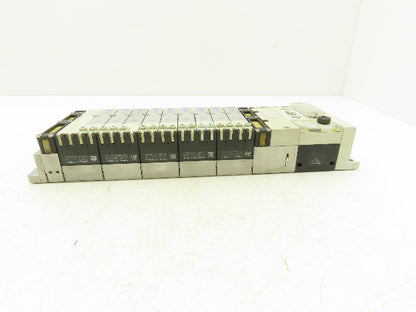 Festo 50E-F13GEQS-D+N32P-SGL-R-M5BU-JJEEGJMJJL+5T Pneumatic Air 9-Valve Manifold