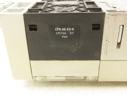 Festo 50E-F13GEQS-D+N32P-SGL-R-M5BU-JJEEGJMJJL+5T Pneumatic Air 9-Valve Manifold