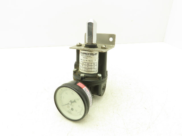 Fairchild 10243 Kendall Pressure Regulator 1-60 PSI Range 500 PSIG Max 3/8" NPT