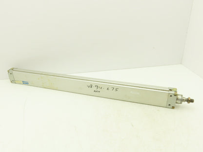 Festo DZH-50-750-PPV-A Pneumatic Flat Air Cylinder 50mm Bore 750mm Stroke 150psi