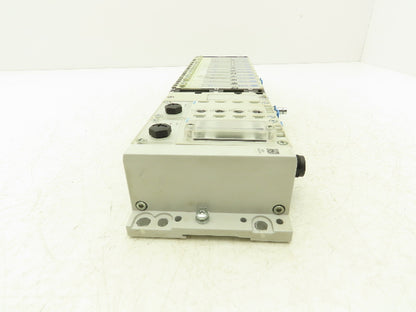 Festo 50E-F13GEQST18-D+N32P-SGL-R-M6BU-JM9JM+6T Pneumatic Air 10-Valve Manifold