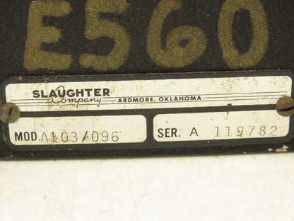 Slaughter A103/096 Analog Voltage Generator Tester AC Kilovolts Milliamps 115V