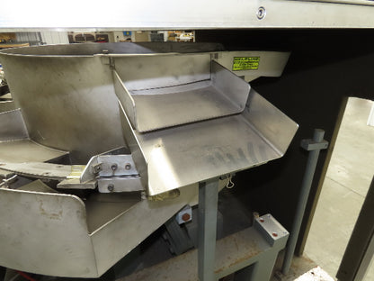 Service Engineering Vibratory Bowl Feeder 27CCW 27" Base Small Parts Sorter 120V