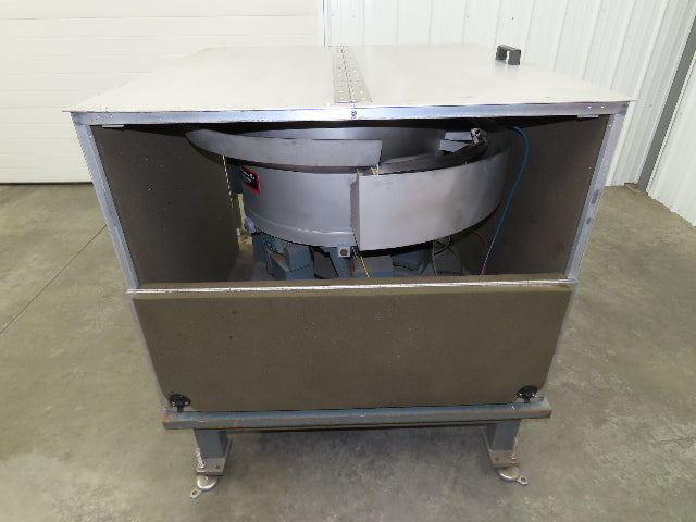 Service Engineering Vibratory Bowl Feeder 27CCW 27" Base Small Parts Sorter 120V