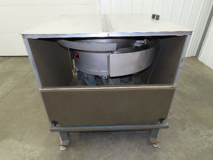 Service Engineering Vibratory Bowl Feeder 27CCW 27" Base Small Parts Sorter 120V