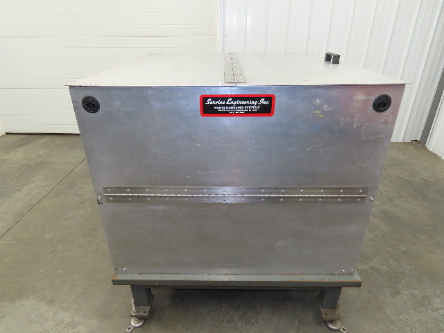 Service Engineering Vibratory Bowl Feeder 27CCW 27" Base Small Parts Sorter 120V