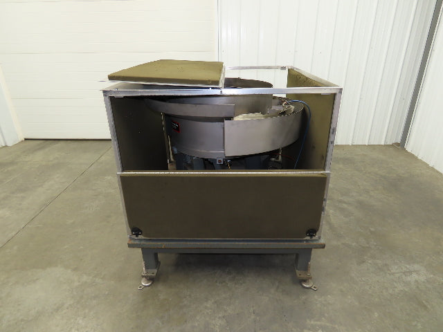 Service Engineering Vibratory Bowl Feeder 27CCW 27" Base Small Parts Sorter 120V