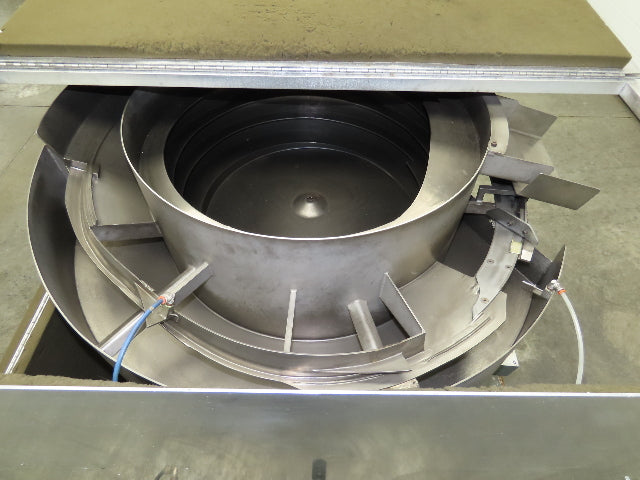 Service Engineering Vibratory Bowl Feeder 27CCW 27" Base Small Parts Sorter 120V