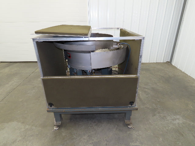 Service Engineering Vibratory Bowl Feeder 27CCW 27" Base Small Parts Sorter 120V