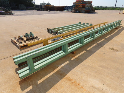 Gorbel S1000 1/2 Ton Free Standing Workstation Bridge Crane 23' Span 27' Runway