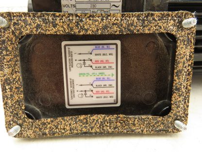 Bodine 42R5BFCI-E3 Gearmotor 30:1 Ratio 1/6Hp 47 RPM 230V 50Hz Parallel Shaft