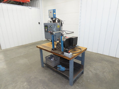 Industrial Recoil Spring Machine Maker High Tensile Steel Coiler Winder 1/2"