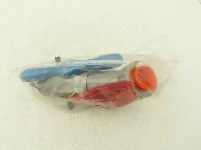 Conval Clampseal 13G2Q-3165E-3120 Globe Valve Y-Pattern Stop 1"Socket Weld 316SS