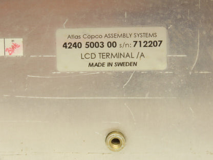 Atlas Copco 4240500300 Macs LCD Terminal Interface Panel