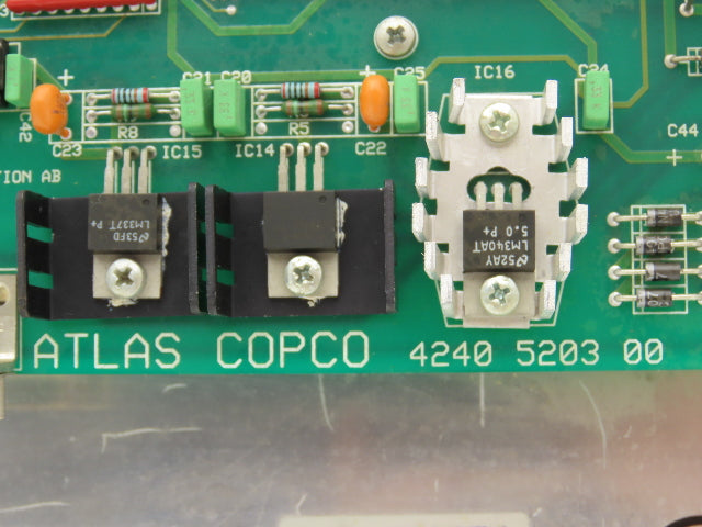 Atlas Copco 4240500300 Macs LCD Terminal Interface Panel