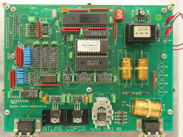 Atlas Copco 4240500300 Macs LCD Terminal Interface Panel
