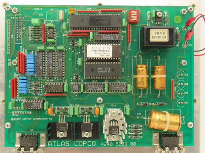 Atlas Copco 4240500300 Macs LCD Terminal Interface Panel