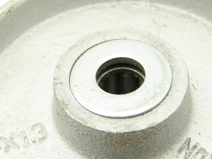 Albion 4x1.3" Cast Iron Steel Caster Wheel 4"Dia 1.3"Width 1/2"Bore  Lot of 4