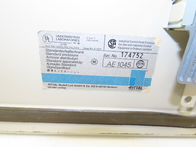 Rittal AE1045 Electrical Enclosure JIC Panel Box 500 x 400 x 200mm Type 12