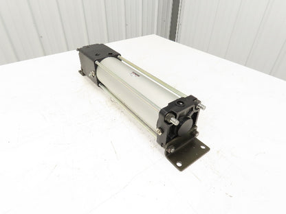 SMC CNALN100N-300-D-XC35 Pneumatic Air Cylinder 100mm x 300mm Stroke w/Rod Lock